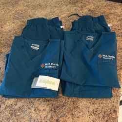 Scrubs HCA Caribbean Blue Brand New  