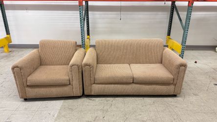 Free love seat and sofa.  Pick up location at Monrovia.