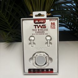 True Wireless Earbuds With Lcd Charging Case !! Brand New