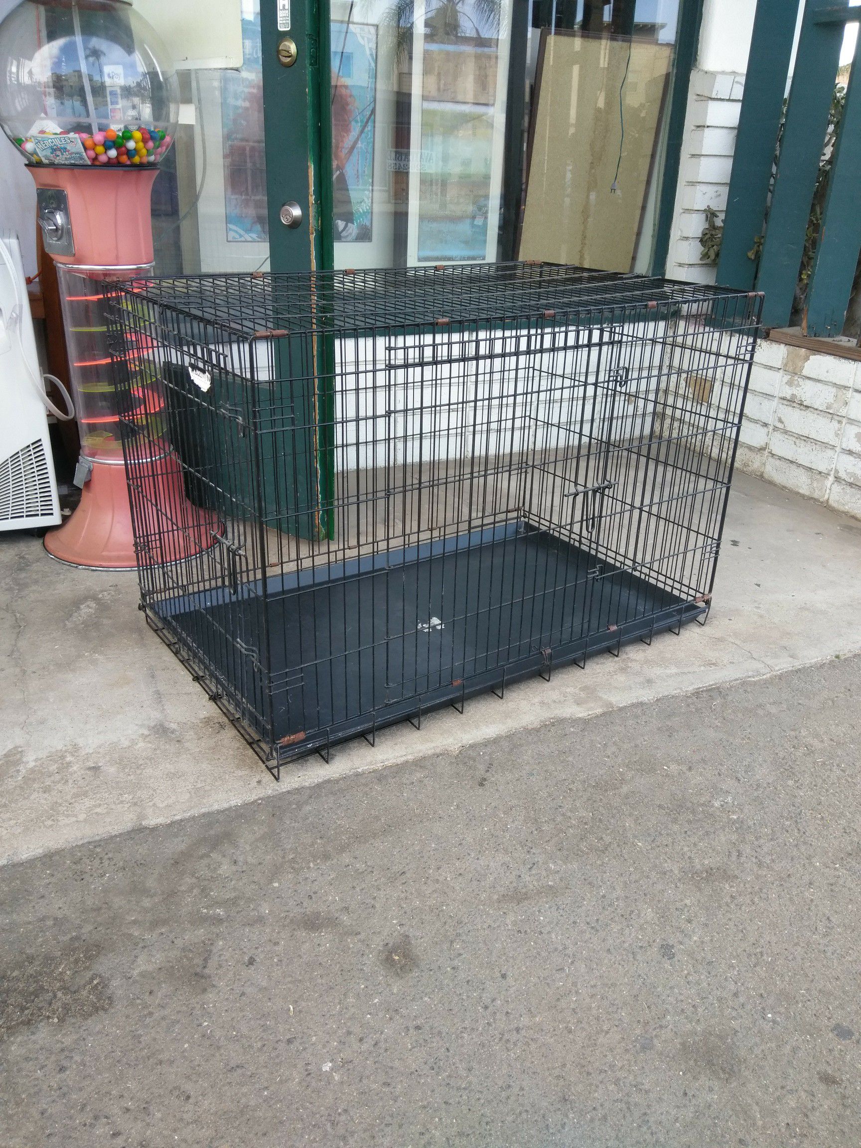 Dog Pet Cage Steel Crate 48" Length