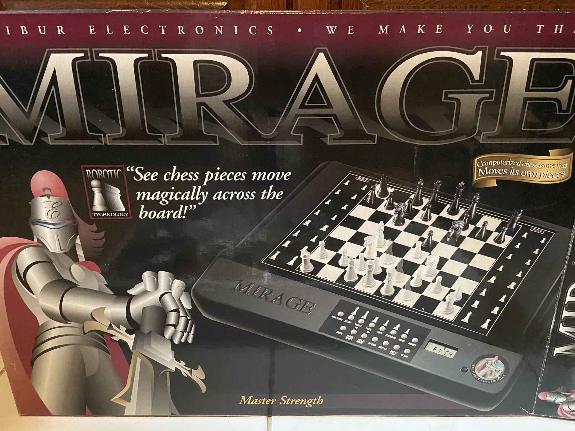 Excalibur Electronics Mirage Chess Master Strength