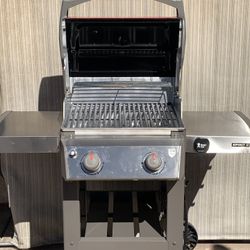 Weber Spirit II E-210 BBQ Grill Propane (Hot Rod) For Sale