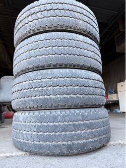 4 USED 275/65/18 FIRESTONE TRANSFOCE HT TIRES