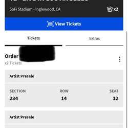 Kanye West Los Angeles Concert tickets
