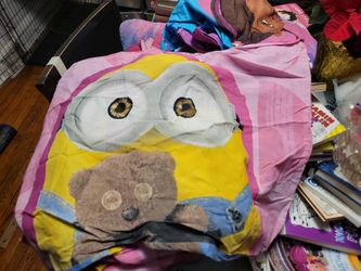 Minions Comforter Set Twin Sz