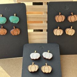 Pumpkin Studs Earrings