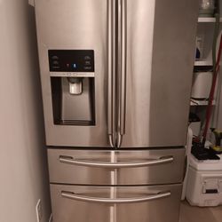 Stainless Steel Samsung Refrigerator 
