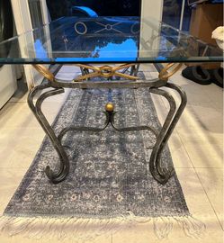 Modern Glass Top Coffee table