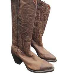 Ariat Women's Brown COWBOY boots, SIZE 6 1/2