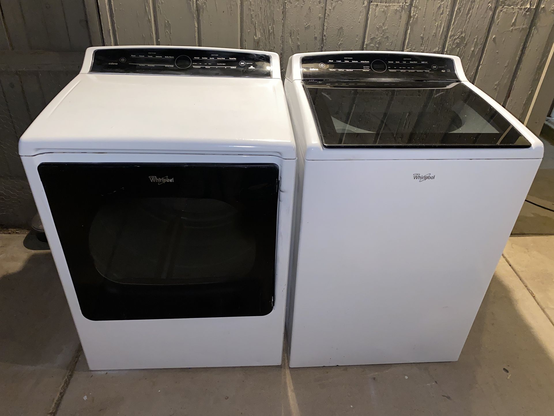 Whirlpool Washer And Gas Dryer