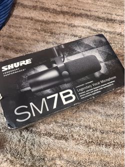 Shure SM7B Cardioid Dynamic Vocal Microphone - Brand New In Box