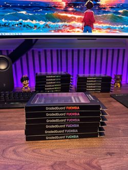 GradedGuard PSA Graded Card Case Guard Protector FUCHSIA Limited Edition