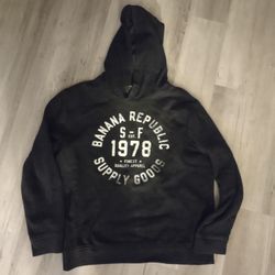 Vintage Women's Banana Republic Hoodie Size XL