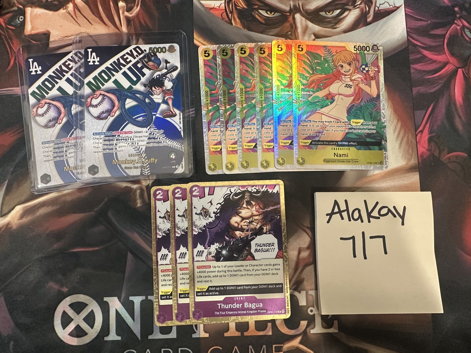 Dodgers Luffy ( One piece card game)