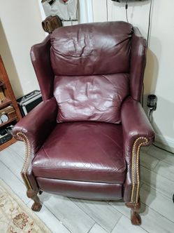 Leather Recliner 