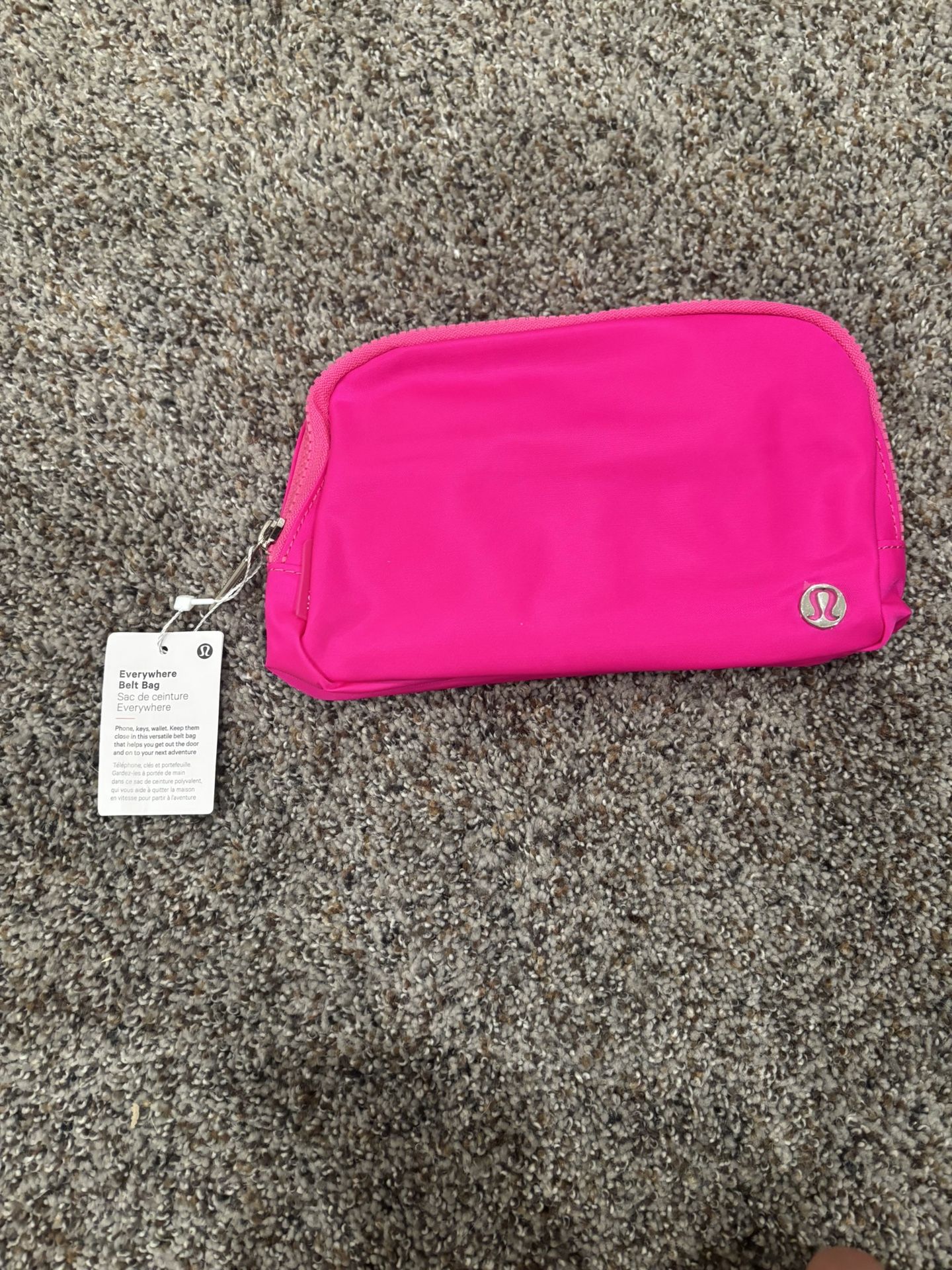 Brand New Lulu Lemon Pink Belt Bag