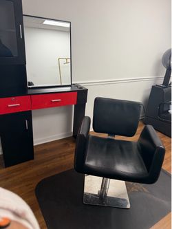 Chair,station,mat