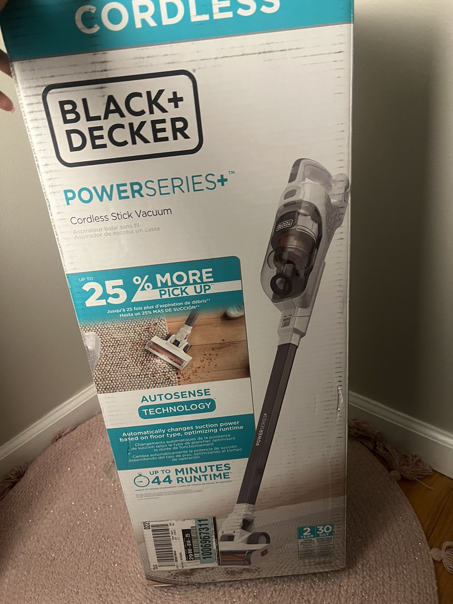 BLACK+DECKER  20-VoltCordless Bagless Stick Vacuum Cleaner