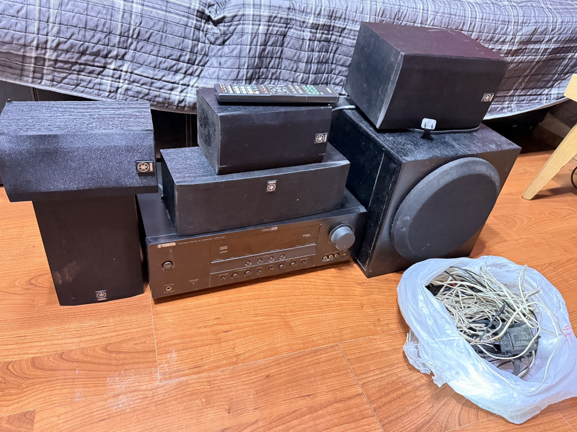 Surround Sound Receiver With Speakers 