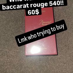 Baccarat rouge 540