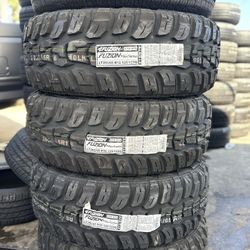 Lt285/65r18  Fuzion MT New tires Full Set Of 4 Installed And Balanced Included Llantas Nuevas Instaladas Y Balanceadas
