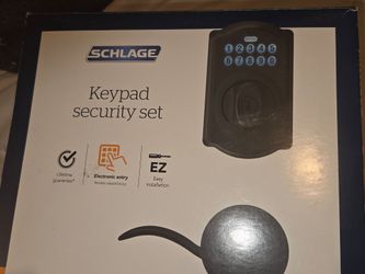 Keypad security set doorknob
