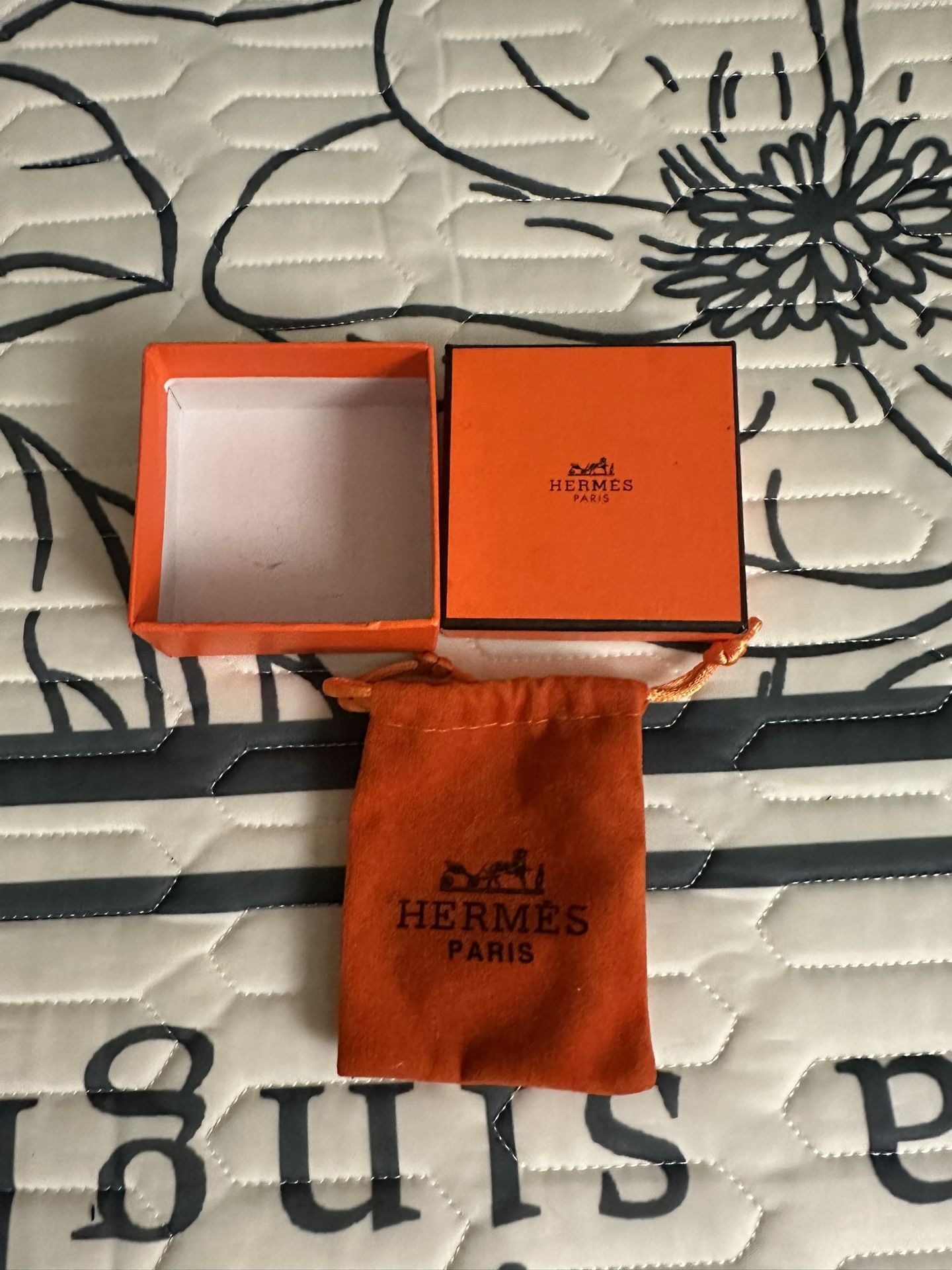 Hermes Box And Dust Bag