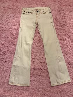 White True Religion Jeans