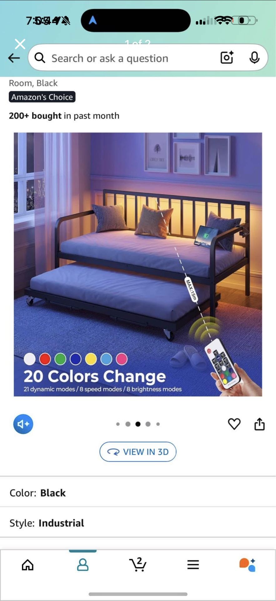 Trundle Bed