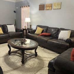 Leather Living Room Furniture For Sale