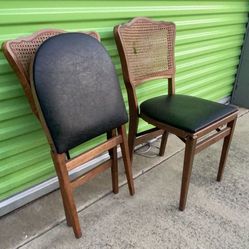 1920s Foldable Wooden  Chairs 