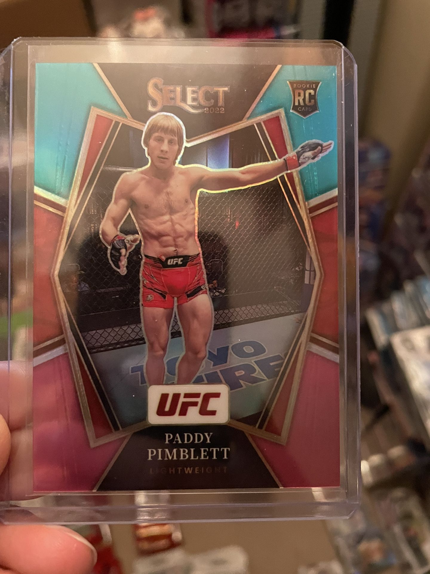 Select Ufc Paddy Pimblett Premier Level Prizm Rookie Card 36 Of Only 49