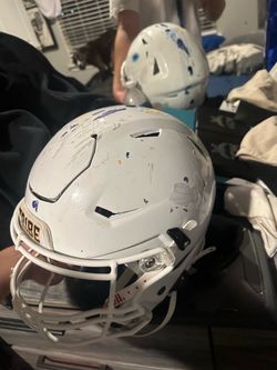 Riddell speed flex White Football Helmet with Face Mask