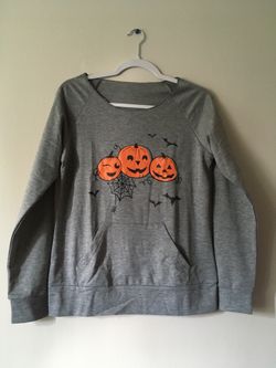 Halloween Sweatshirt, XL