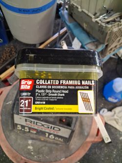1- 1000pcs box of3" nails