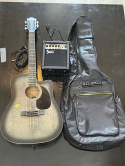 Acoustic-electric GLARRY guitar