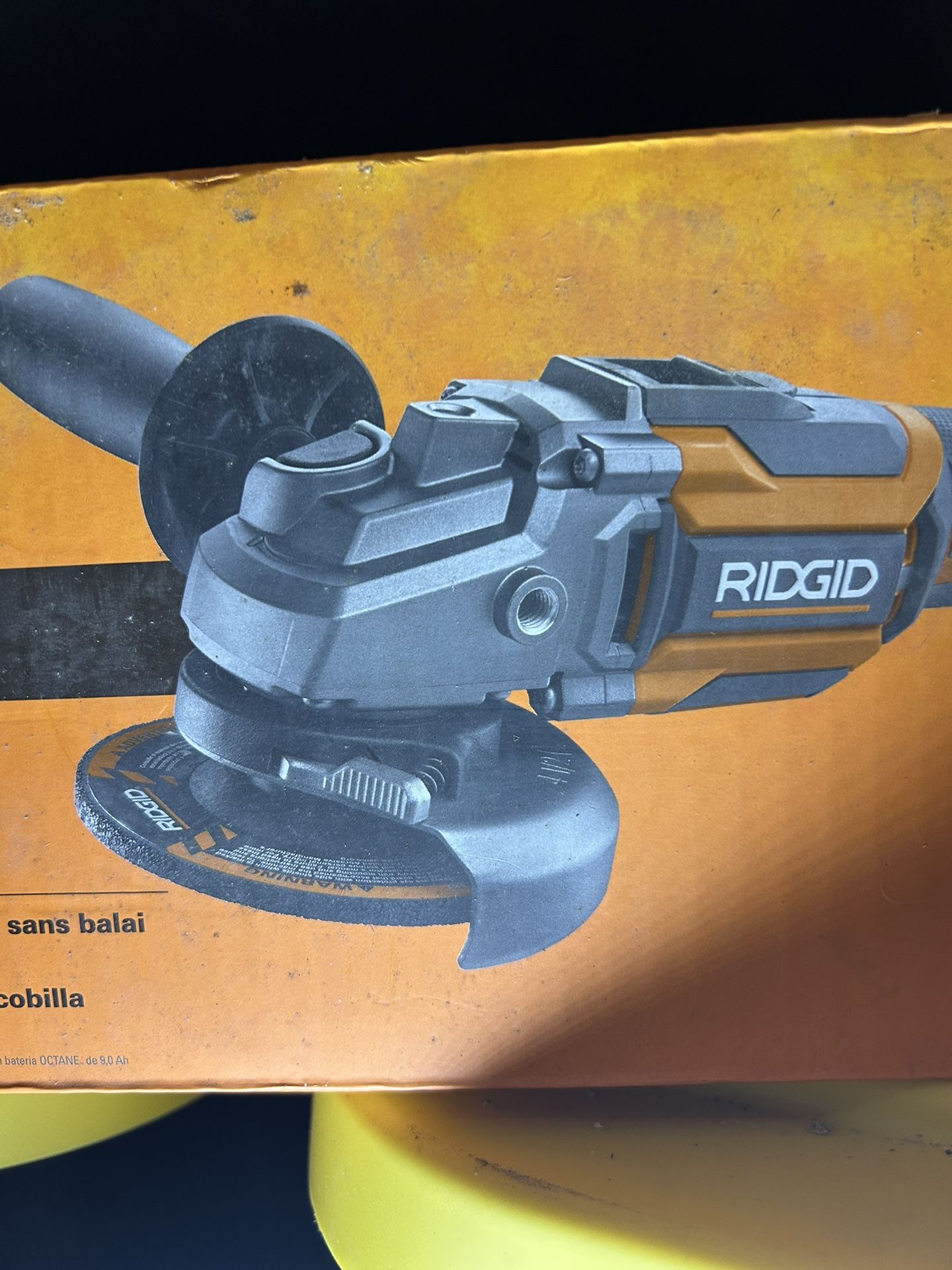 18 v grinder ridgid