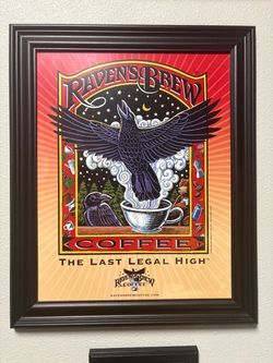 Framed Kitchen or Coffee Bar Print Set