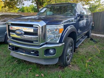 2012 f250 6.7 4x4 diesel parts parts, black leather, 20 inch wheels, michelin tires.