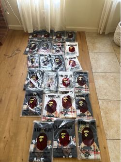 Bape tshirts S-XL SINGLES AND BULK