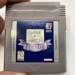  Game & Watch Gallery (Nintendo Game Boy, 1997) Tested! Saves! Super Mario