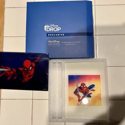 OFFICIAL Disney Drop Spiderman Artwork