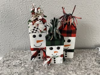 Chirstmas, Winter, Snowmen Decor 