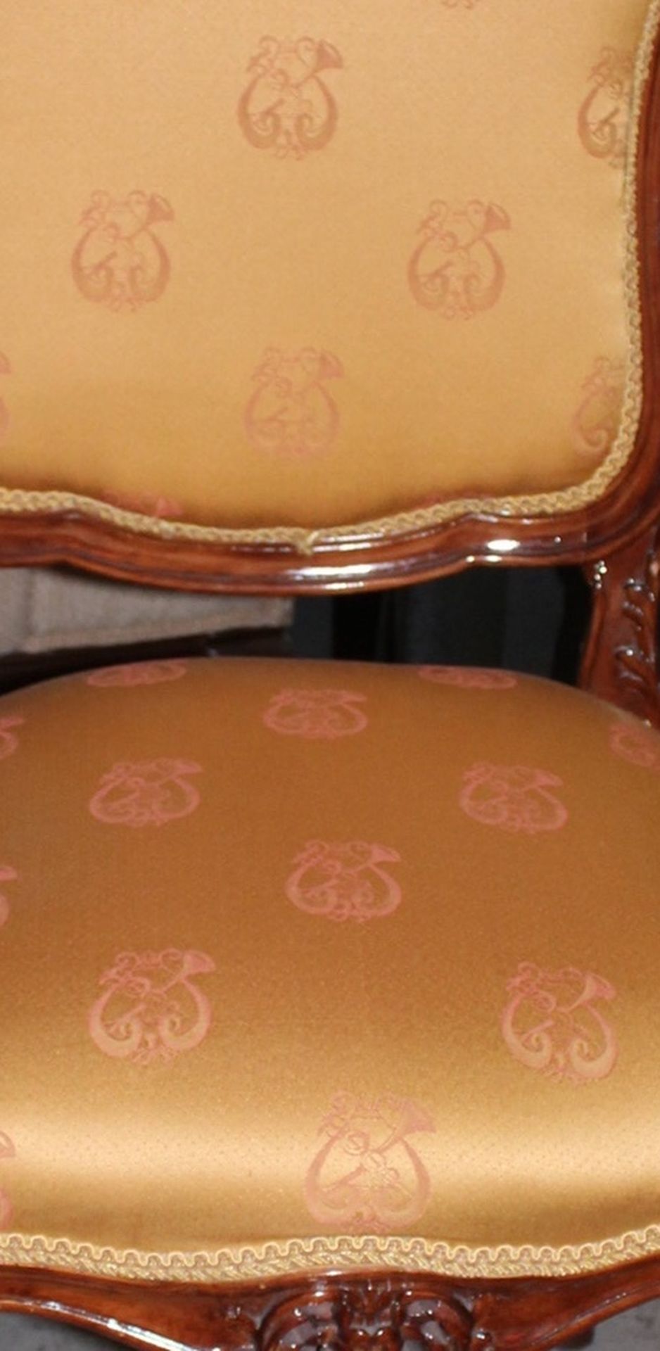 Antique Carved Wood Chair