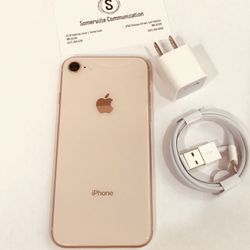 Factory unlocked iPhone 8 64Gb, store warranty 