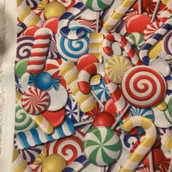Candy Cane Fabric