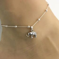 Elephant Fashion Anklet 