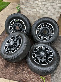 20” Ford F250/F350 wheels and tires