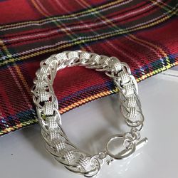 Sterling Silver Ladies Bracelet 