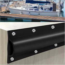 Dock Guard Edging 10 Pack 23.5 in Sections 20 ft Marine PVC Bumper
